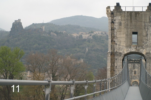 passerelle Rochemaure